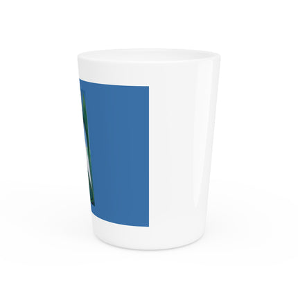 The White Heron by Joseph Stella Ceramic Shot Glass