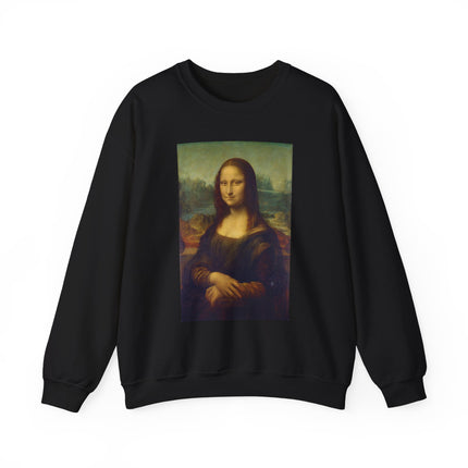Mona Lisa by Leonardo da Vinci Unisex Heavy Blend™ Crewneck Sweatshirt