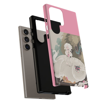 Rococo Garden Reader Phone Case – Whimsical Elegance & Timeless Charm