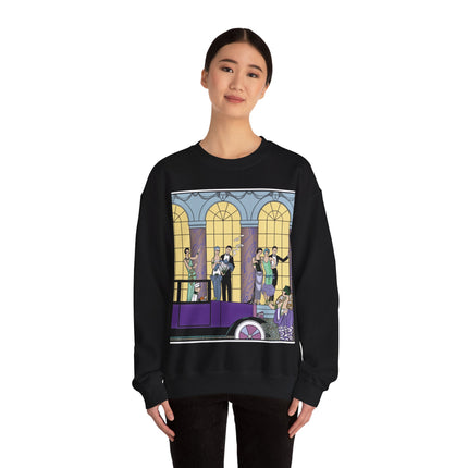 Au Revoir by George Barbier Heavy Blend™ Crewneck Sweatshirt