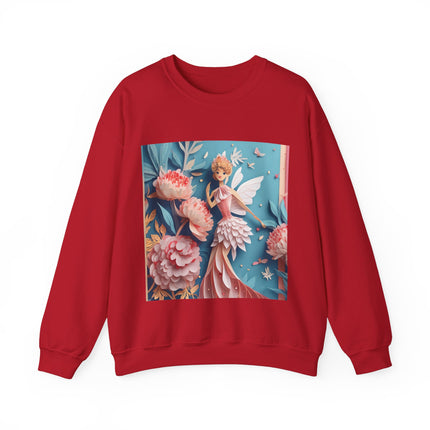 Peony Fairy Unisex Heavy Blend™ Crewneck Sweatshirt