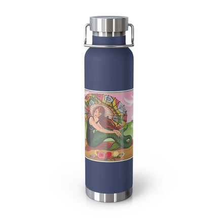 Siren Serenade by Carlo Chiostri Copper Vacuum Insulated Bottle, 22oz