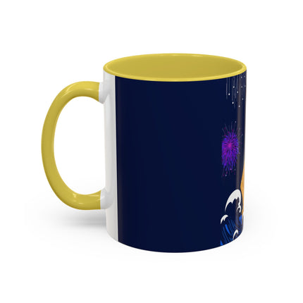 Liberty's Triumph Colorful Mugs – Art Deco Glory & Triumphant Spirit