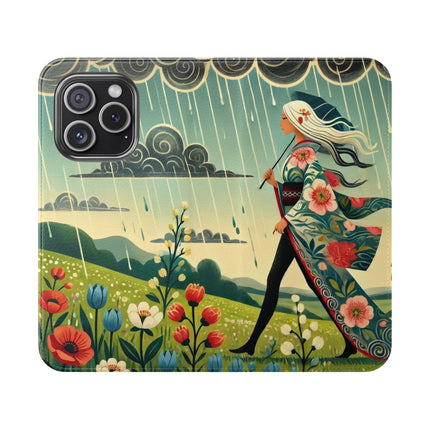 The Dragon Fairy’s Stride Flip Case – Grace, Strength & Mythic Adventure