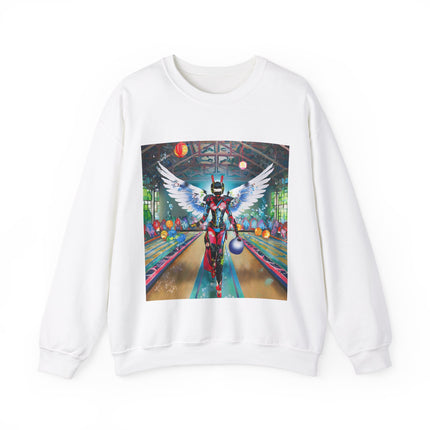 Samurai Robot Angels Unisex Heavy Blend™ Crewneck Sweatshirt