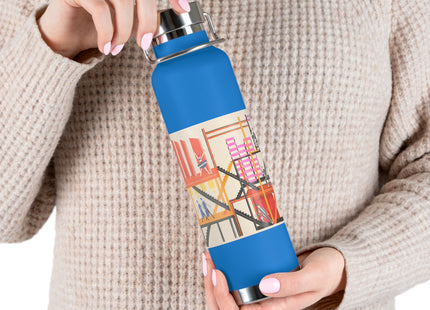 Maquettes de Théatre 4 by Alexandra Exter Copper Vacuum Insulated Bottle, 22oz