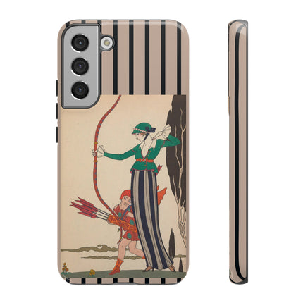 L'Arc Rouge by George Barbier Phone Cases