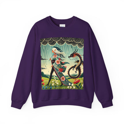 The Dragon Fairy’s Stride Heavy Blend™ Crewneck Sweatshirt