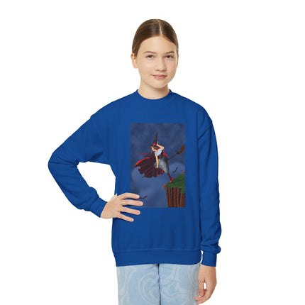 The Enchanted Witch Youth Crewneck Sweatshirt