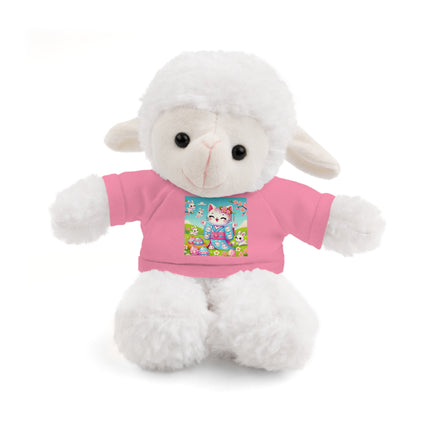 Springtime Kitten’s Easter Joy Stuffed Animals with Tee