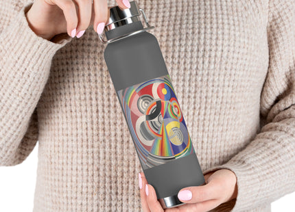 Rythme No. 1 by Robert Delaunay Copper Vacuum Insulated Bottle, 22oz