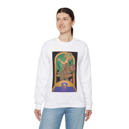 October & Opal, Tourmaline (from the Gem Series) by Sofia Chiostri Heavy Blend™ Crewneck Sweatshirt
