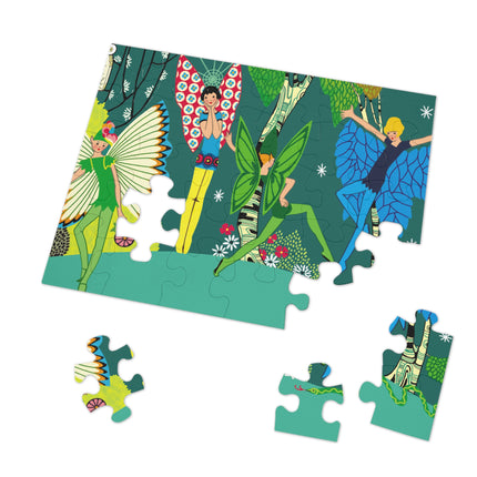 Enchanting Fairies of A Midsummer Night's Dream Jigsaw Puzzle (30, 110, 252-Piece)
