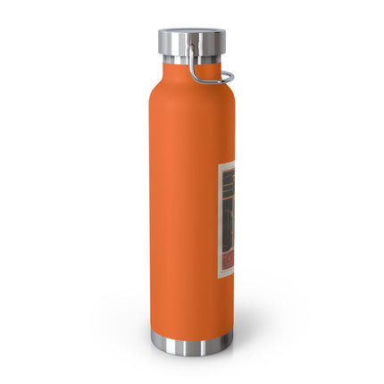 Pompeii Walls Pl.04 by Victor Steeger Copper Vacuum Insulated Bottle, 22oz