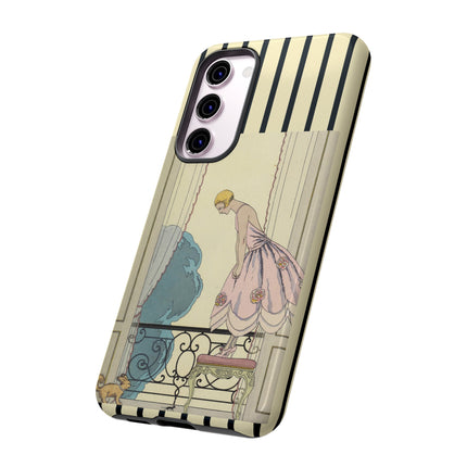 Falbalas et fanfreluches, La Souris by George Barbier Phone Cases