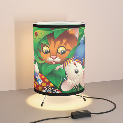 Whimsical Adventure Tripod Lamp
