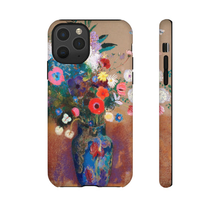 Bouquet of Flowers by Odilon Redon Phone Cases