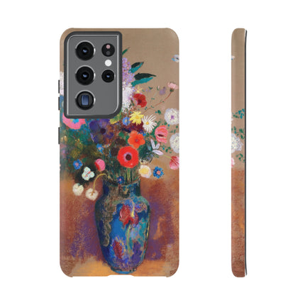 Bouquet of Flowers by Odilon Redon Phone Cases