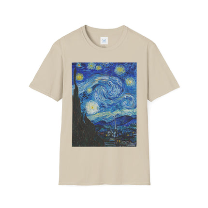 The Starry Night by Vincent Van Gogh Softstyle T-Shirt