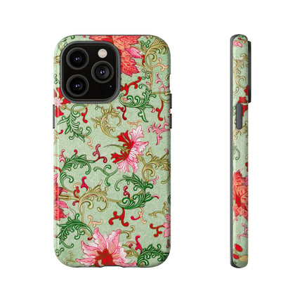 Flower Illustration by Owen Jones Phone Cases