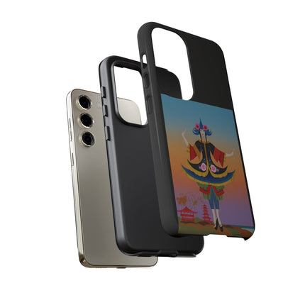 Colorful Dancer Phone Case – Vibrant Grace & Cultural Elegance