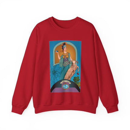March & Aquamarine (Gem Series) by Sofia Chiostri Unisex Heavy Blend™ Crewneck Sweatshirt