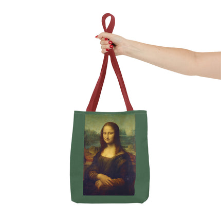 Mona Lisa by Leonardo da Vinci Tote Bag (AOP)