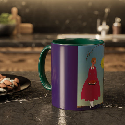 Apple Pie Day Colorful Mugs – Sweet Storybook Charm & Gentle Innocence