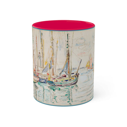 Groix by Paul Signac Colorful Mugs, 11oz