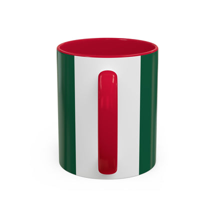 🖤🔥 The Lady Of The Christmas Hearth Colorful Mug – Art Deco Holiday Elegance