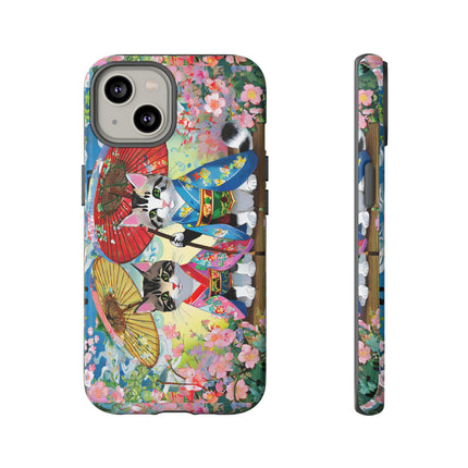 Kimono Kitties Phone Cases