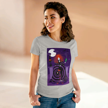 Mystic Elegance Women's Midweight Cotton Tee