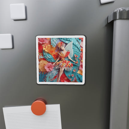 Hibiscus Fairy Die-Cut Magnets (4 Sizes)