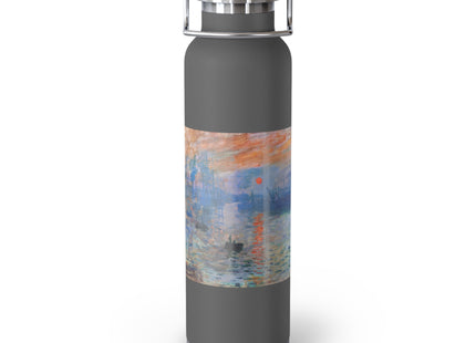 Sunrise by Claude Monet Copper Vacuum Insulated Bottle, 22oz