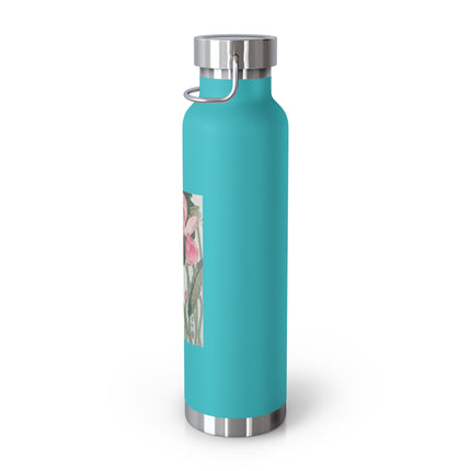 Blooming Lotus Flowers by Ohara Koson Vacuum Insulated Bottle, 22oz