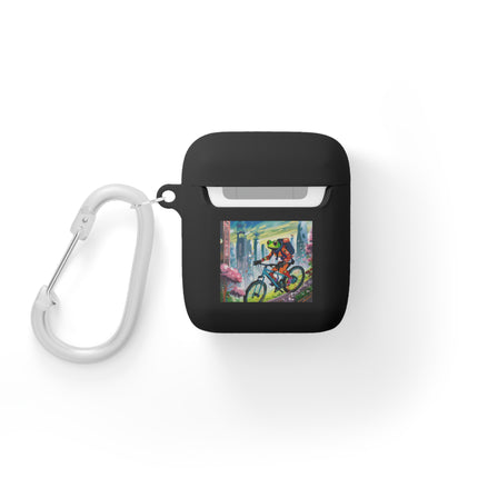 Cyberpunk Frog AirPods Case Cover