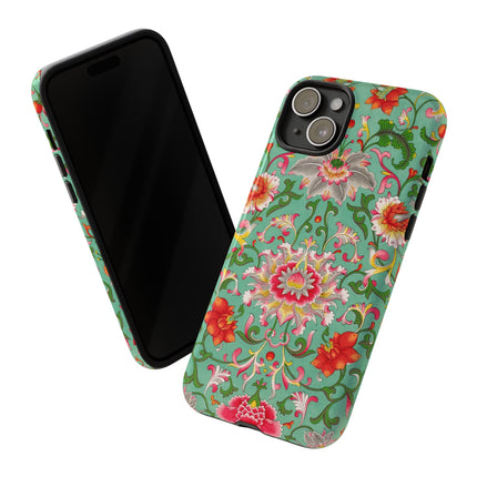 Colorful Floral Pattern by Owen Jones Phone Cases