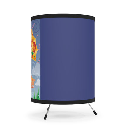 Flight of Blossoms Tripod Lamp