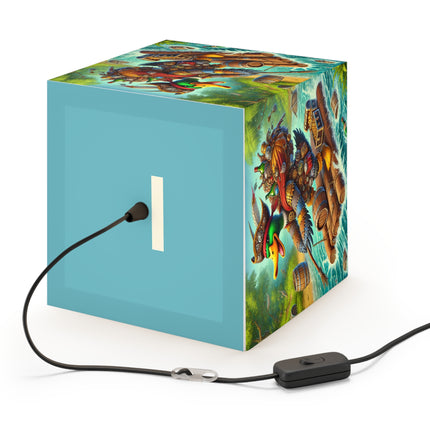 🦆⚔️ The Daring Drake Light Cube Lamp – Adventure, Freedom & Mythic Storytelling