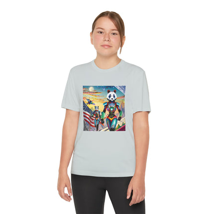 Cyber Punk Robots Youth Competitor Tee