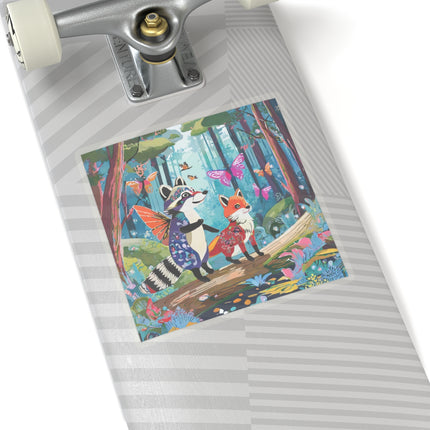 Whimsical Woodland Kiss-Cut Stickers (4 Sizes)