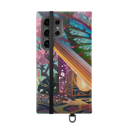 🦊🦋 Cyber Kitsune Butterfly Guardian Phone Case – Neon Magic & Digital Dreams