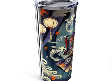 Skeleton Kabuki Performer Tumbler 20oz