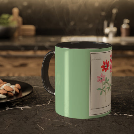 Anemoon, Anemone by Anselmus Boëtius de Boodt Colorful Mugs, 11oz