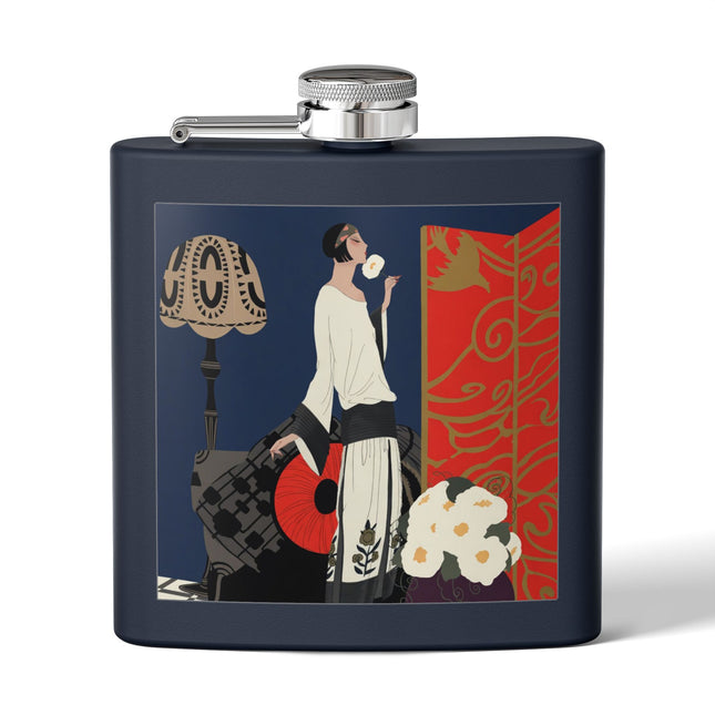 Art Deco Flapper Flask – Elegant Sip & Timeless Style
