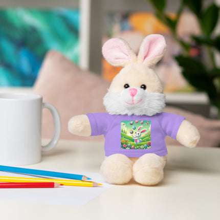 Easter Bunny Stuffed Animals with Tee