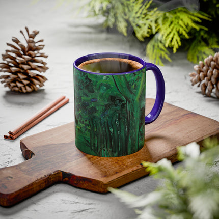 Route en forêt by Raoul Dufy Colorful Mugs (11oz, 15oz)