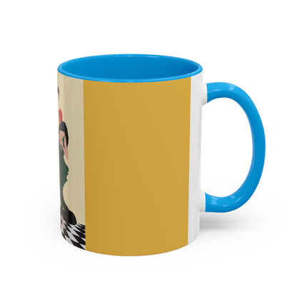 The Marionette Colorful Mugs – Theatrical Glamour & Cabaret Elegance