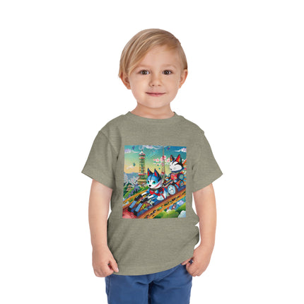 Kitsune Carnival Toddler Short Sleeve Tee