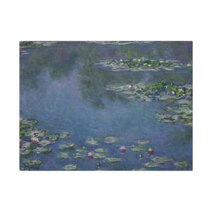 Water Lilies by Claude Monet Matte Canvas, Stretched, 0.75"